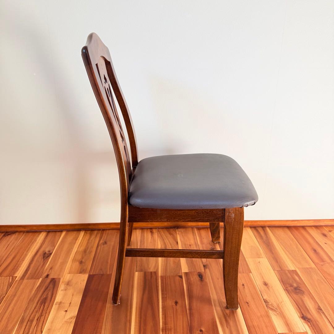 ② カリモク　ダイニングチェア　木製　karimoku 椅子　イス　コロニアル