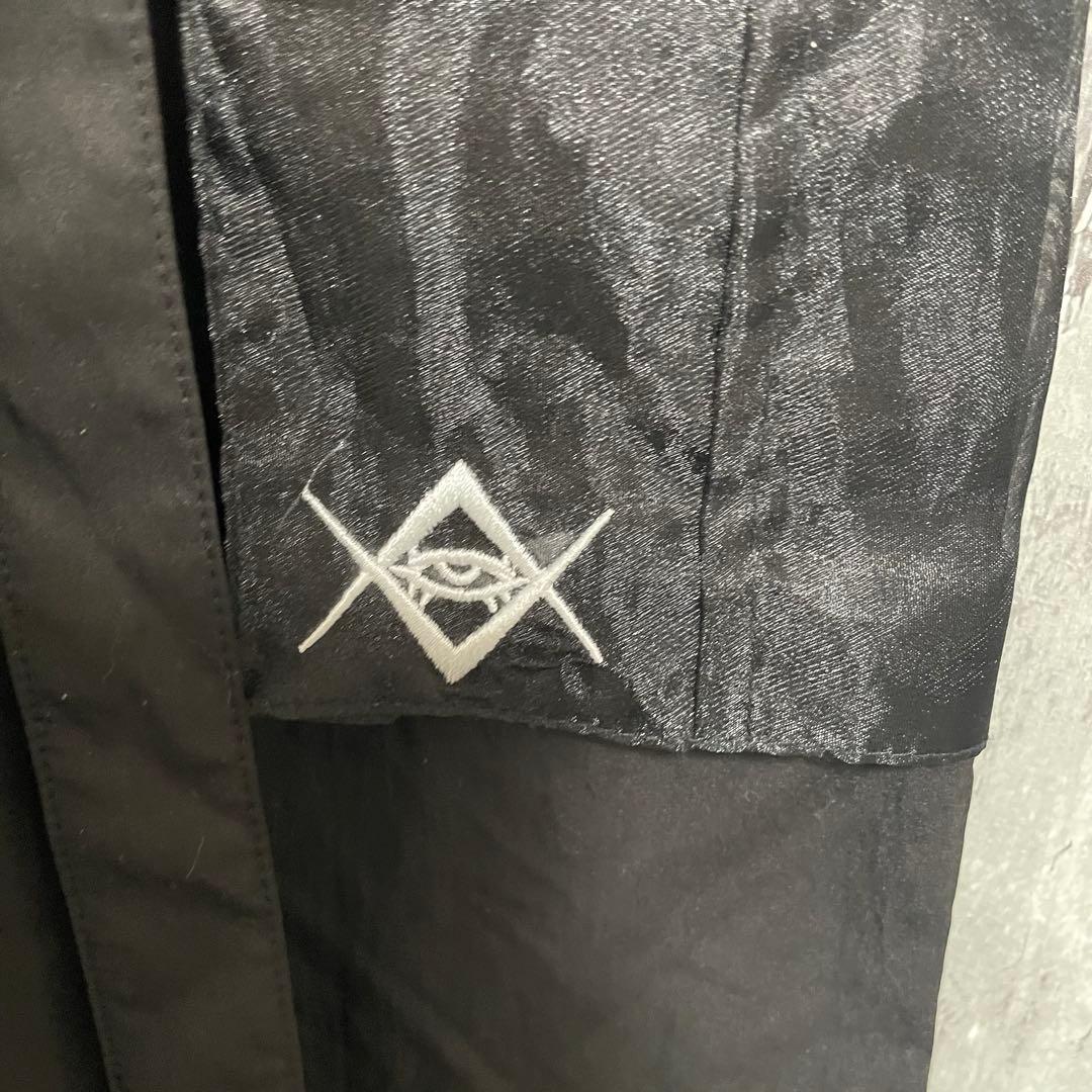 REFLEMレフレム　Y2K　ナイロンパンツ　刺繍　カーゴパンツ　シアーポケット