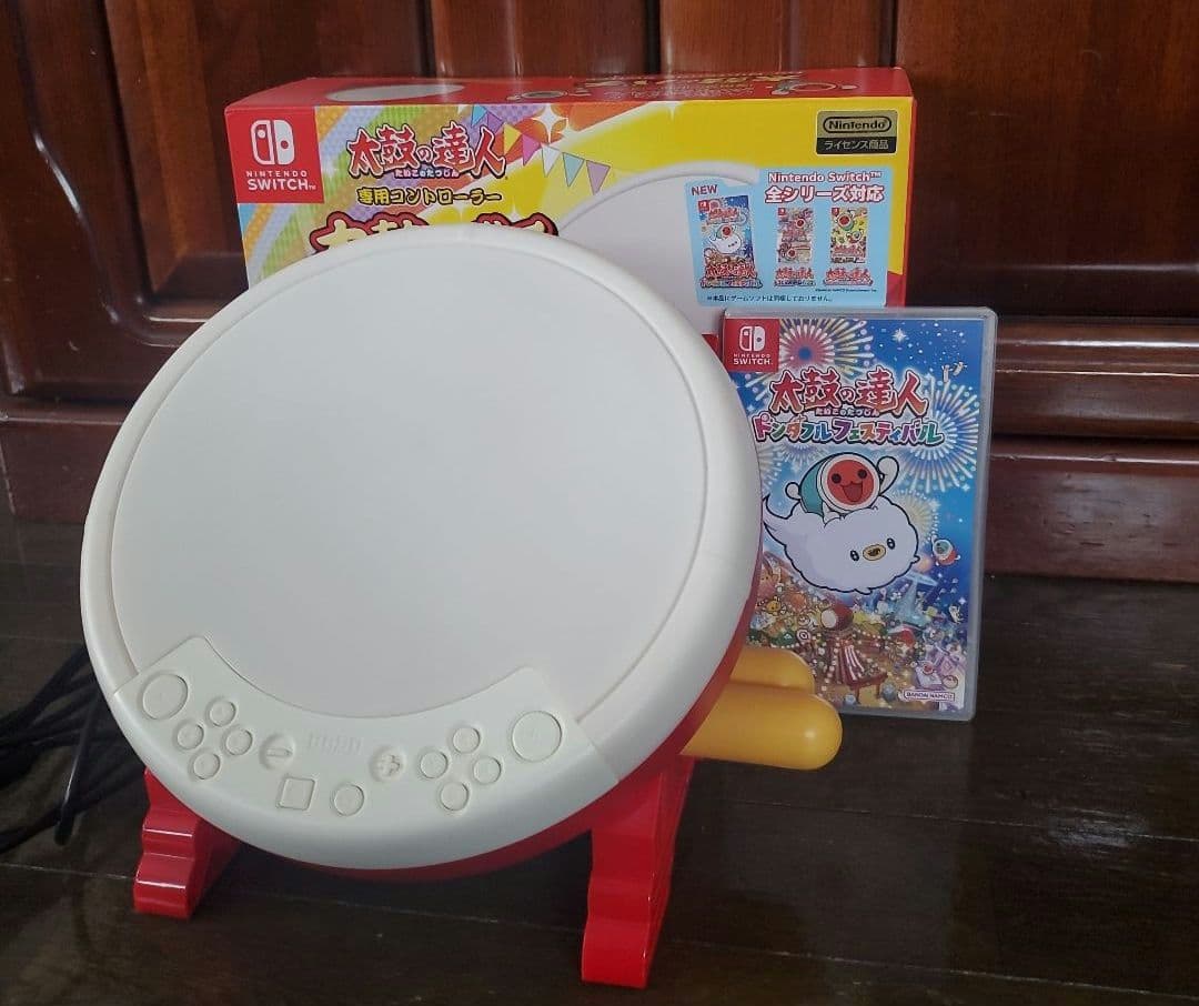 太鼓の達人　コントローラー　ドンダフルフェスティバル　ソフト　セット