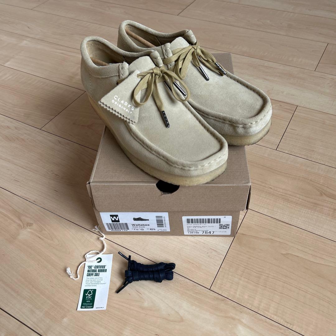 クラークスワラビー　メープルスエード　 サイズ25.5cm