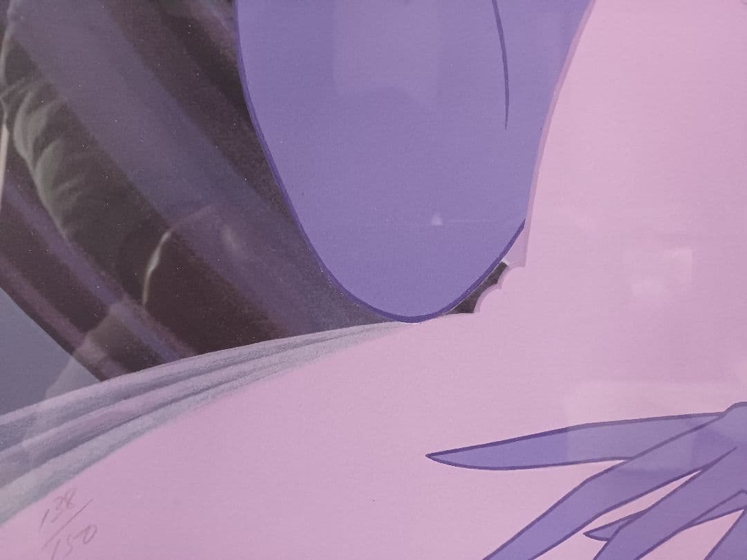 鶴田一郎 「艶鏡」　P20号　 版画　138/150