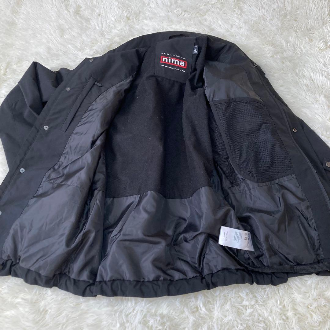 極美品　NIMA スノーボードウェア　上下セット　コーチジャケット　パンツ　S