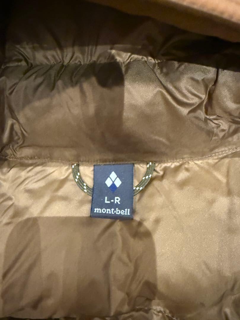 mont-bell モンベルネージュダウンパーカ　ブラウン　L-R