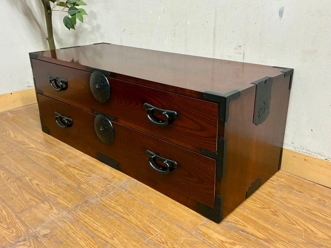 管432☆時代箪笥☆和モダン☆和製ヴィンテージ☆チェスト☆テレビボード