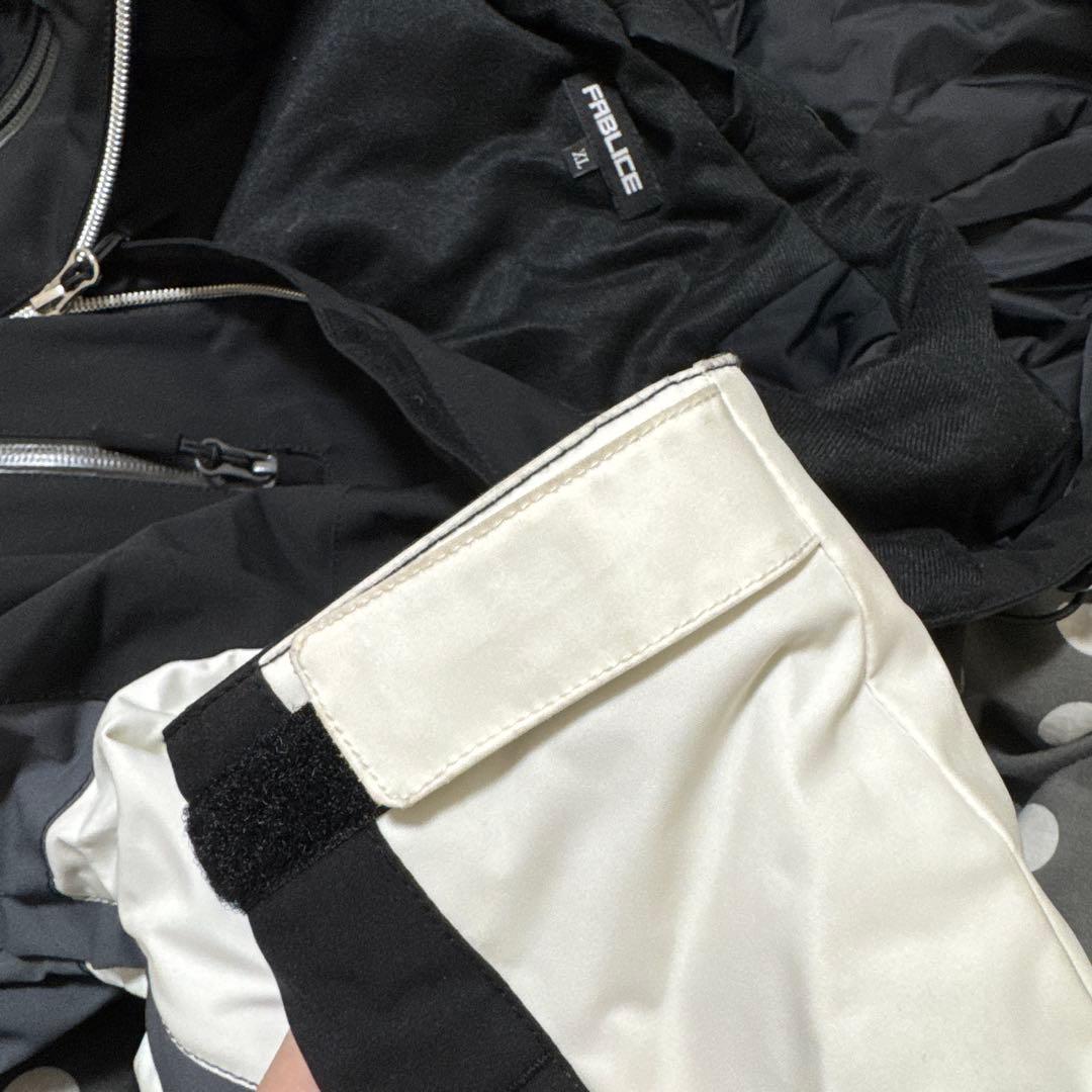 ファブリス レディース スキーウェア上下セット　黒