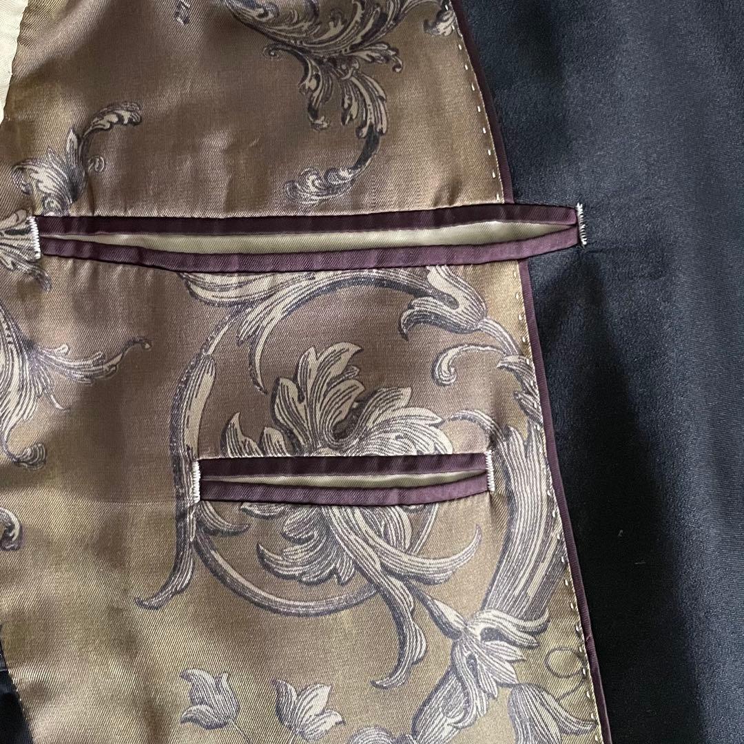 Paul Smith ジャケット メンズ　ウール シルク 黒 Lサイズ