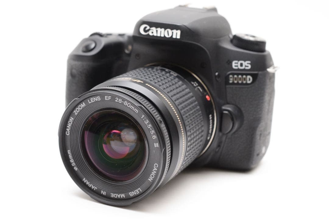 保証付き/デジタル一眼レフカメラ Canon EOS 9000D標準レンズセット