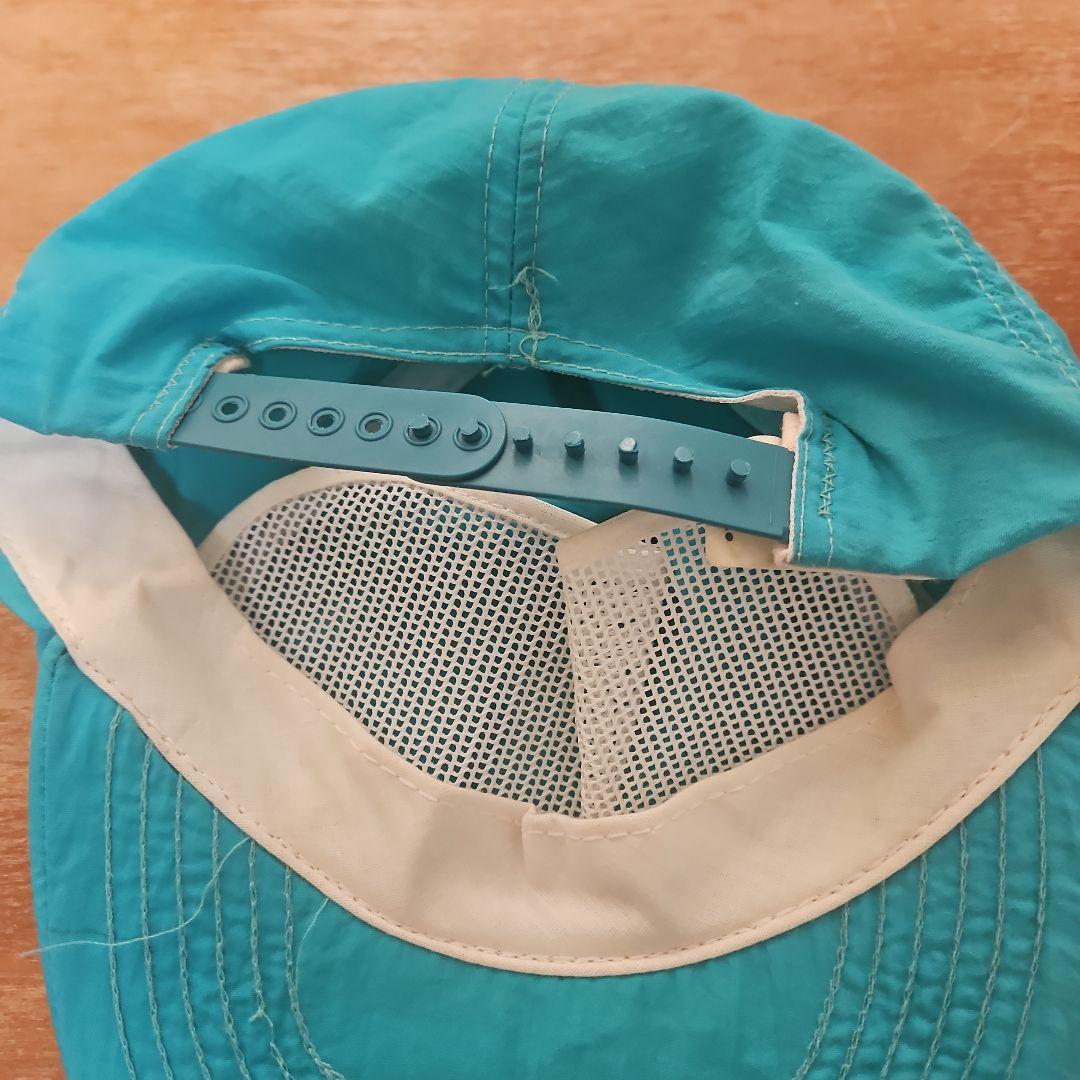 Apple 90年代　ロゴ ベースボールキャップ 青