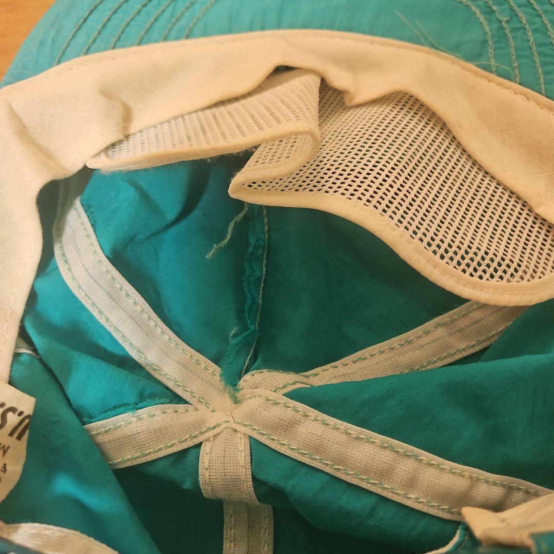 Apple 90年代　ロゴ ベースボールキャップ 青