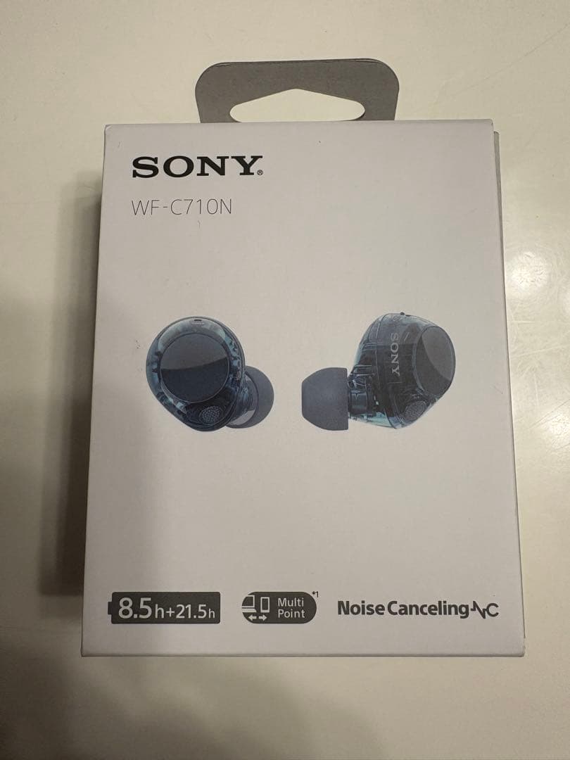 ア*ソ様 SONY ソニー WF-C710N グラスブルー ワイヤレスイヤホン