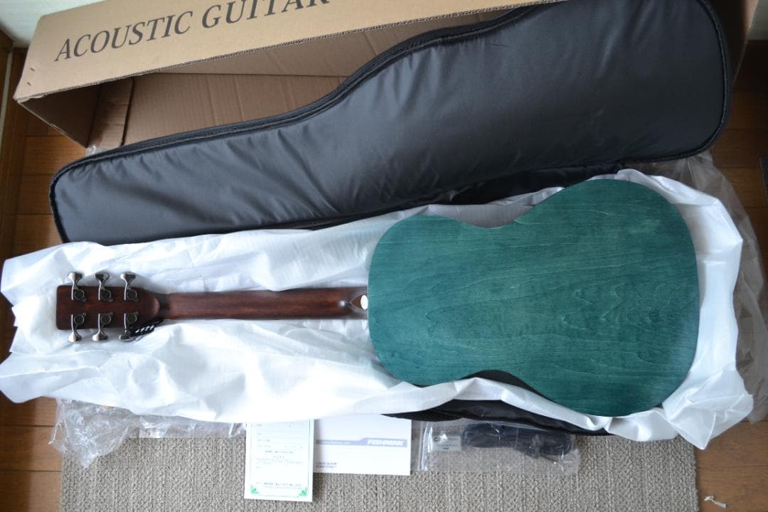 新品S.Yairi YEP-01 DBL エレアコギター パーラー トップ単板