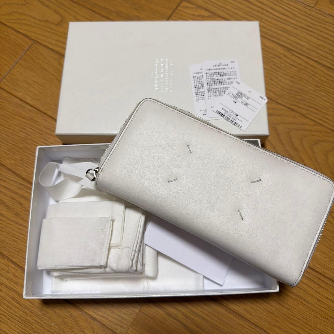 ひーろ様　Maison Margiela ホワイト長財布