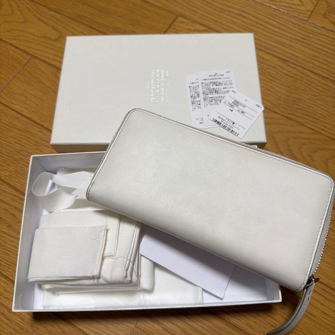 ひーろ様　Maison Margiela ホワイト長財布