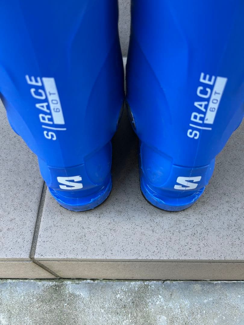 SALOMON S/RACE 子ども用スキーブーツ 青