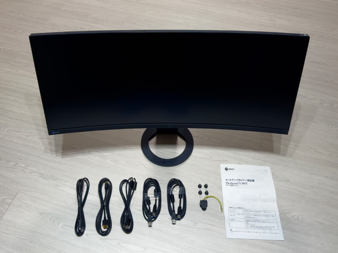 【短期間出品】EIZO FlexScan ブラック EV3895-BK