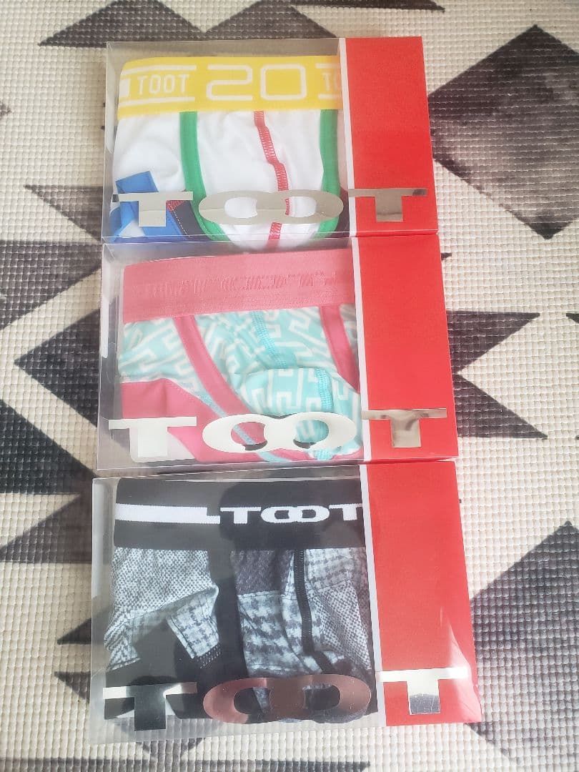 TOOT ボクサーパンツ 3色セット Sサイズ
