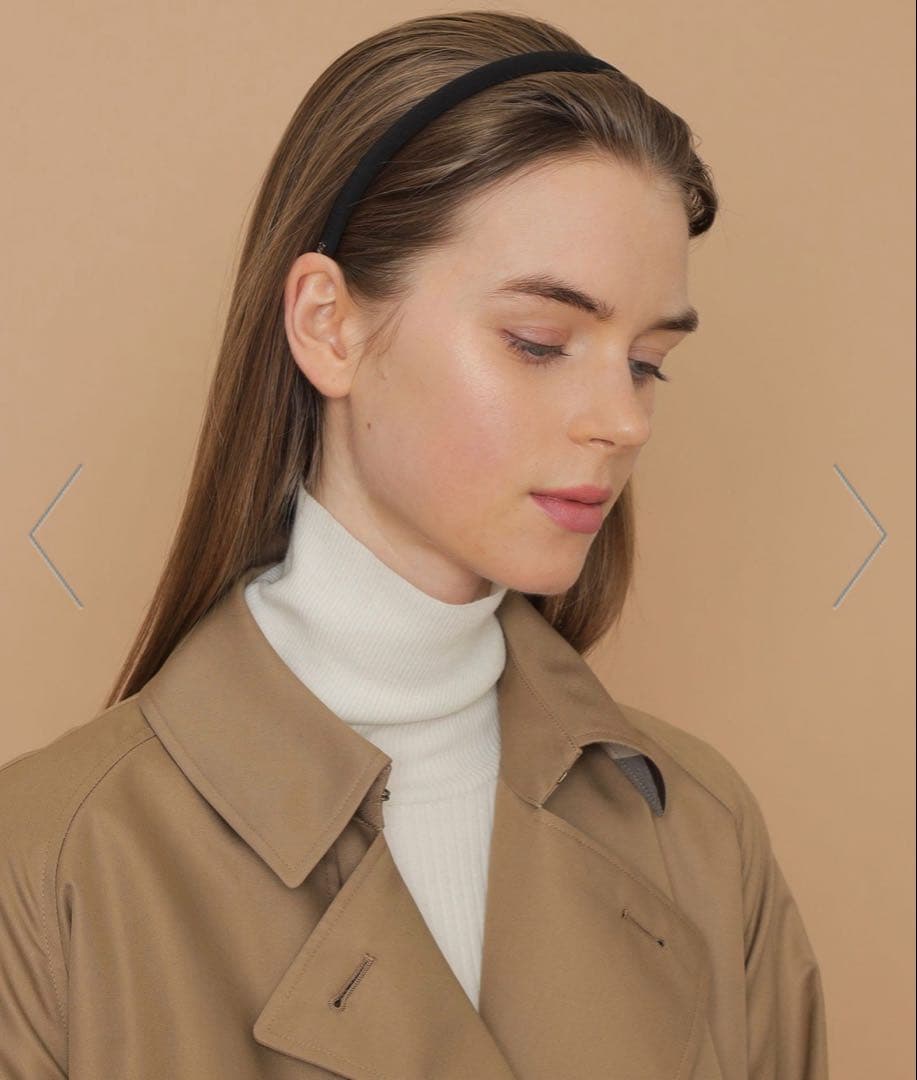 値段相談可⭐︎アレクサンドゥパリ×マッキントシュロンドン　サテンカチューシャ