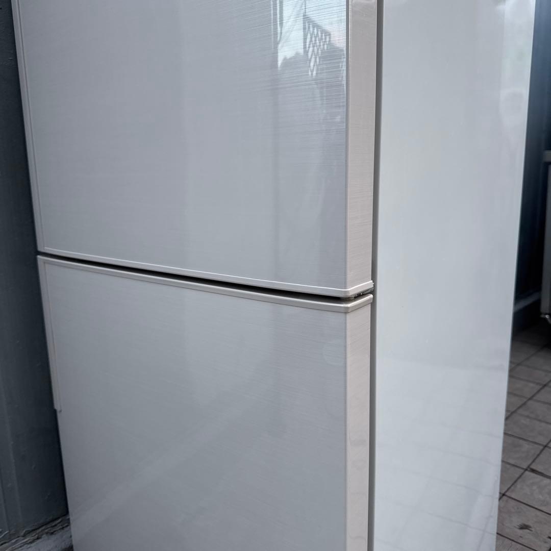 送料込 SHARP プラズマクラスター冷蔵庫 271L ロゼベージュ　ピンク系