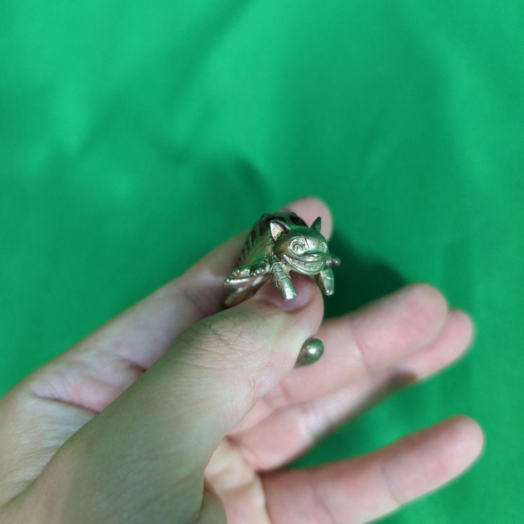 中古】ジブリ シルバーリング ネコバス