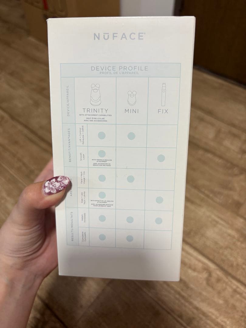 NuFACE ミニ フェイシャル トーニング（美顔器）