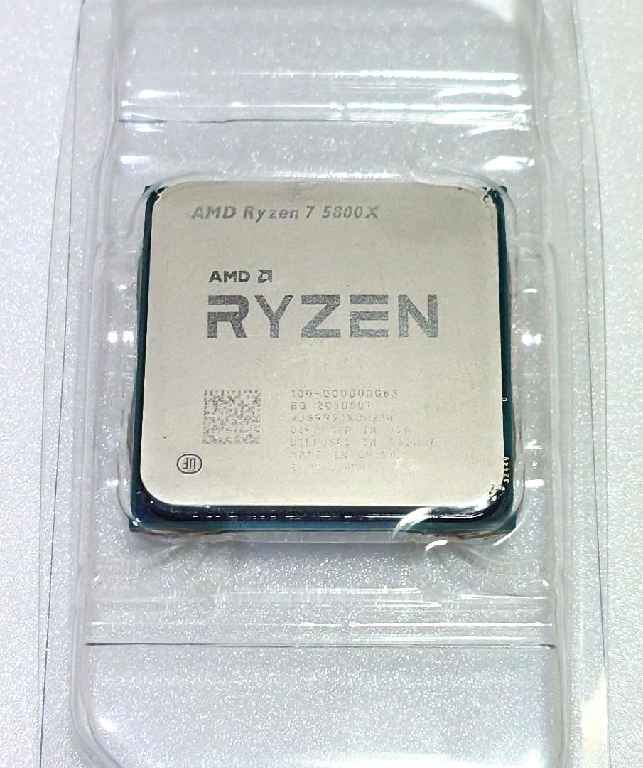 AMD Ryzen 7 5800X CPU 【動作確認済】