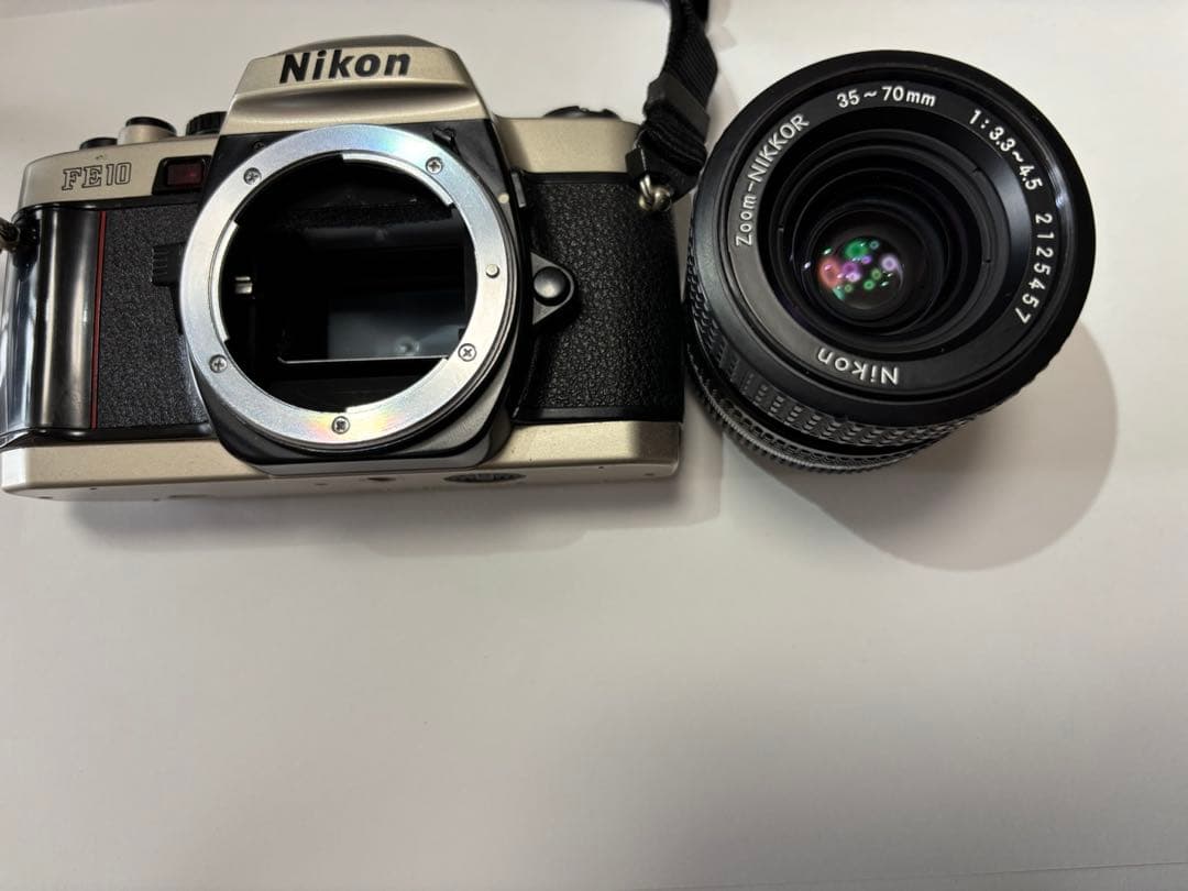 7日のみ限定価格カメラ女子Nikon FE10付属多中古完動品