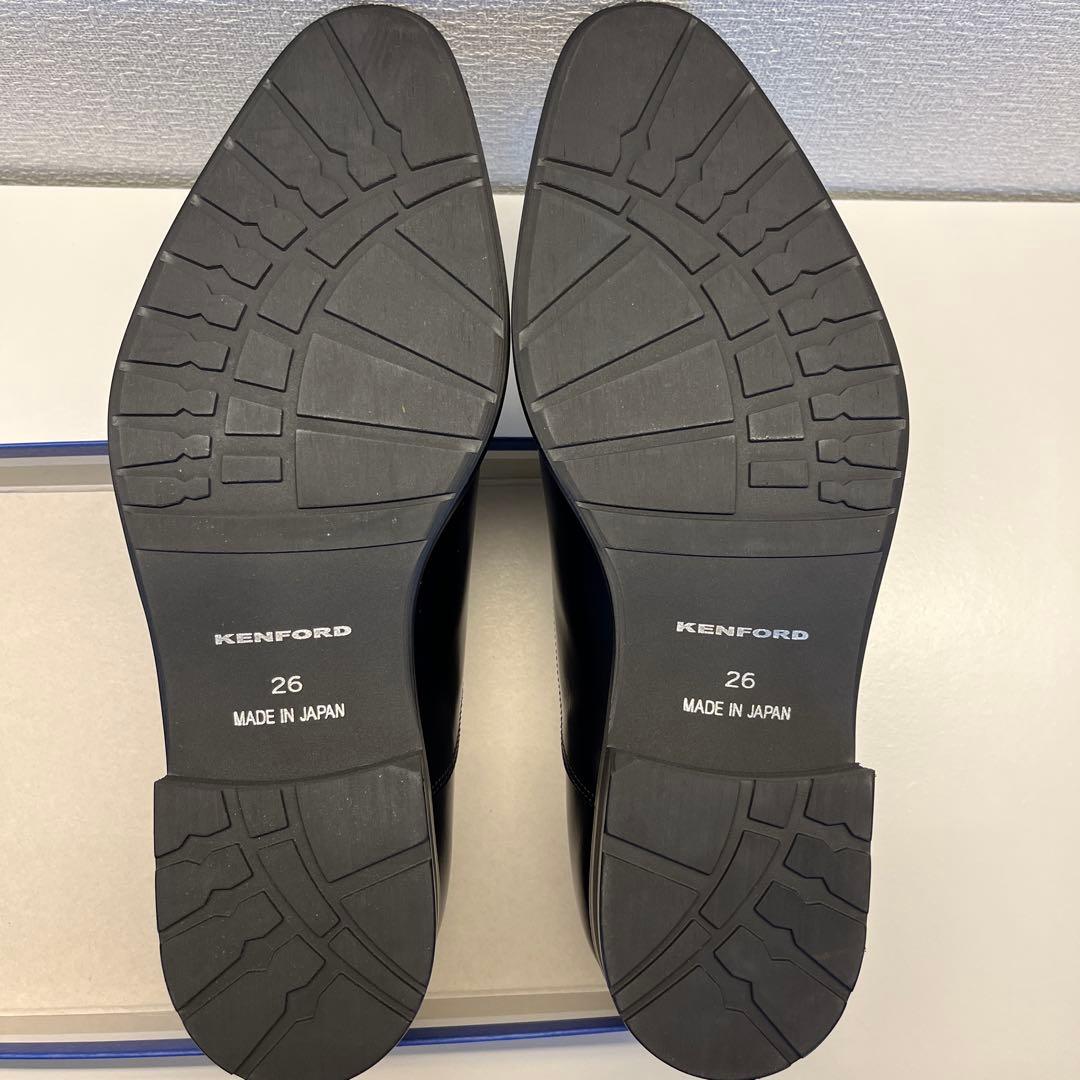 ケンフォード ビジネスシューズ 3E ストレートチップ KB48 26.0 cm