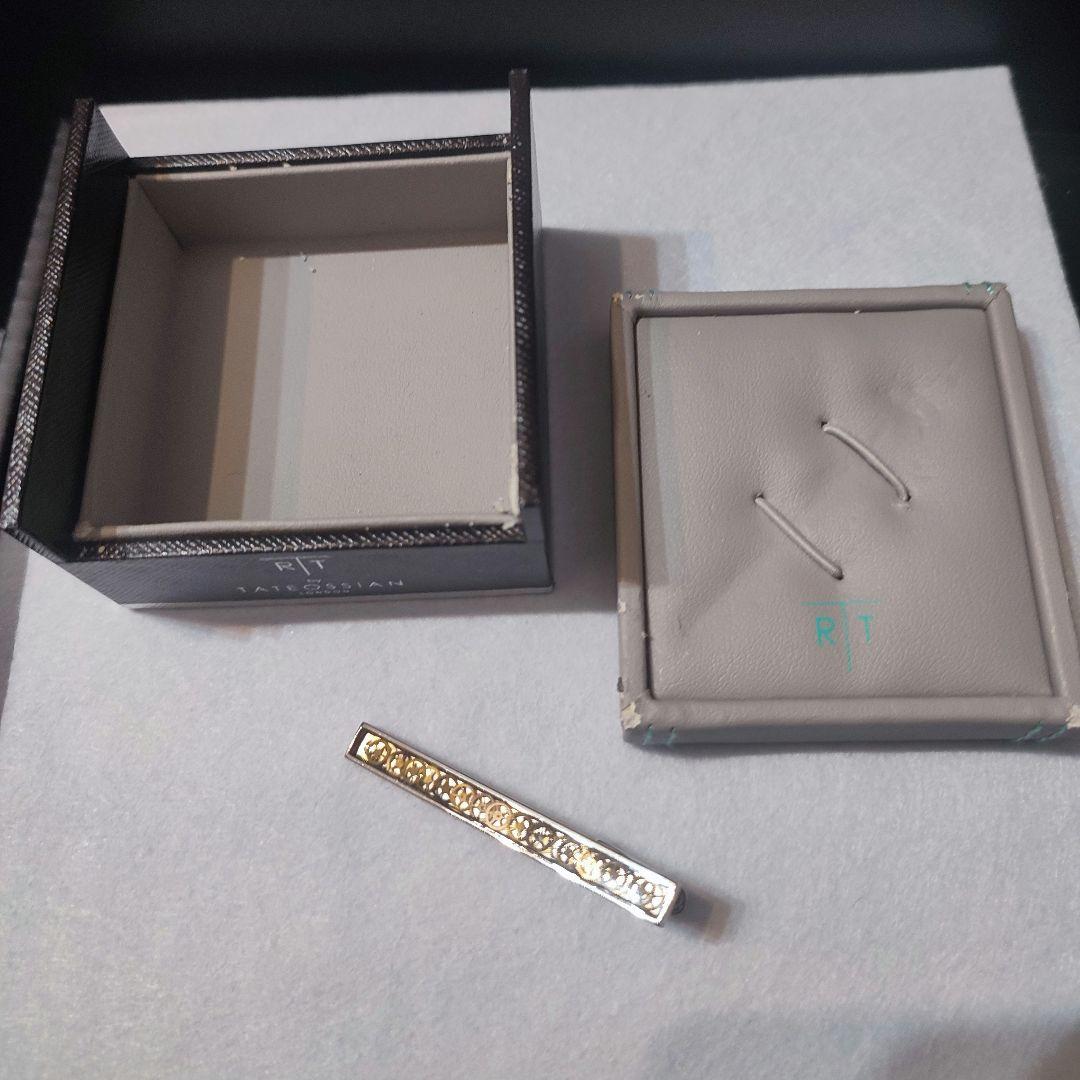 お値下タテオシアン■■TATEOSSIAN ギアネクタイピン