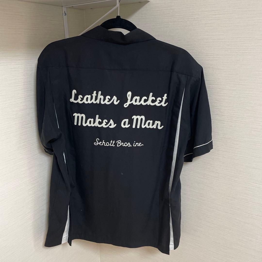 【Schott/ショット】ボーリングシャツ　Mサイズ　未使用