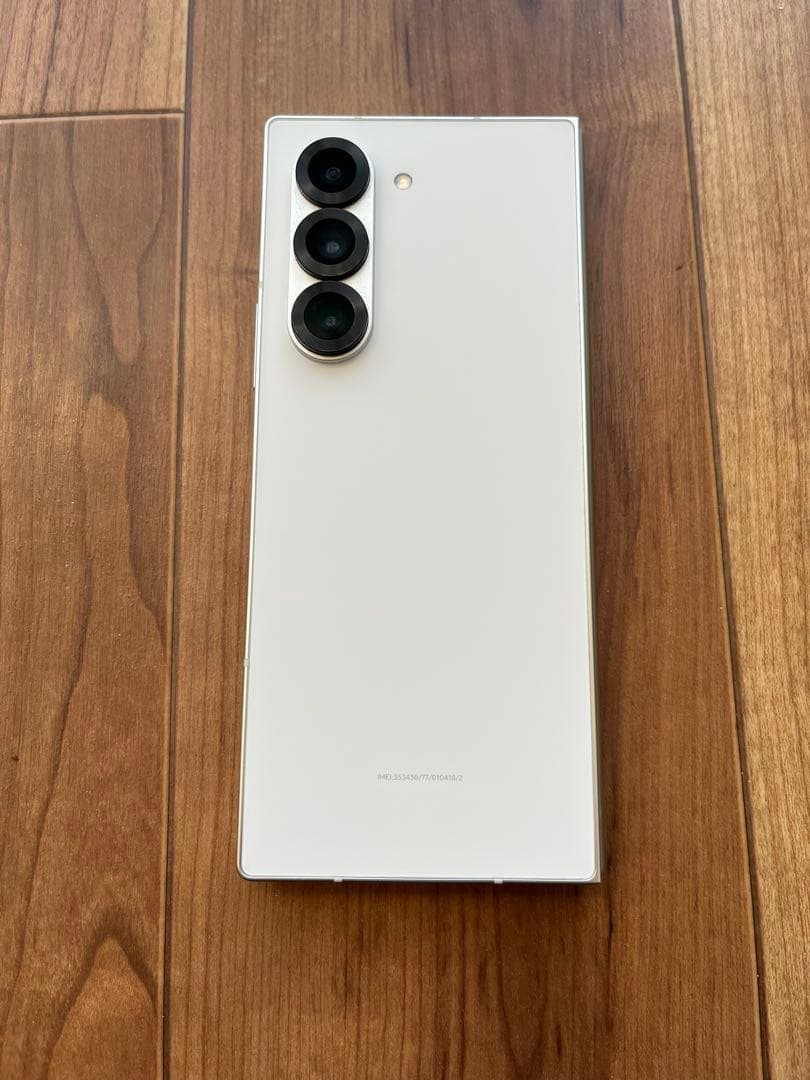 極美品⭐️Galaxy Z Fold6 ホワイト 256GB SIMフリー