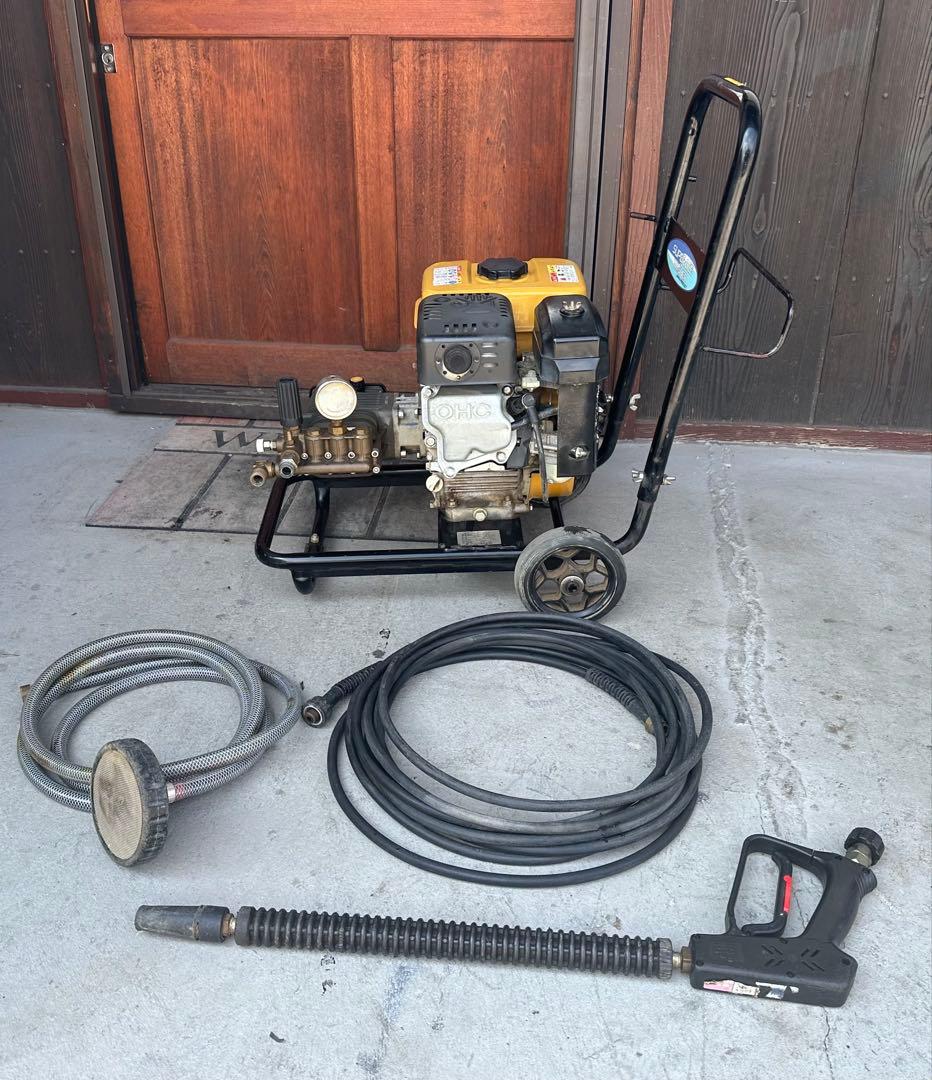 スーパー工業　エンジン式高圧洗浄◇SEC-1012-2◆12Mpa