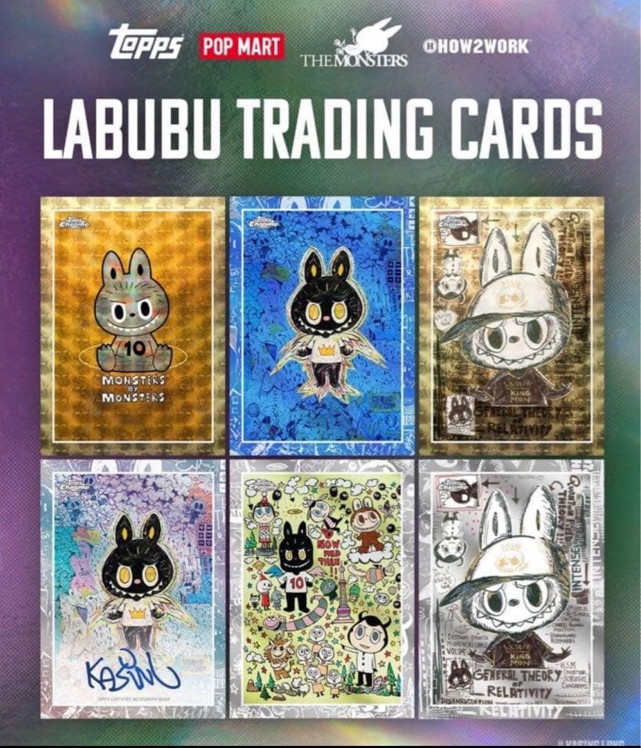 2025 Topps Chrome Labubu 1BOX 新品・未開封