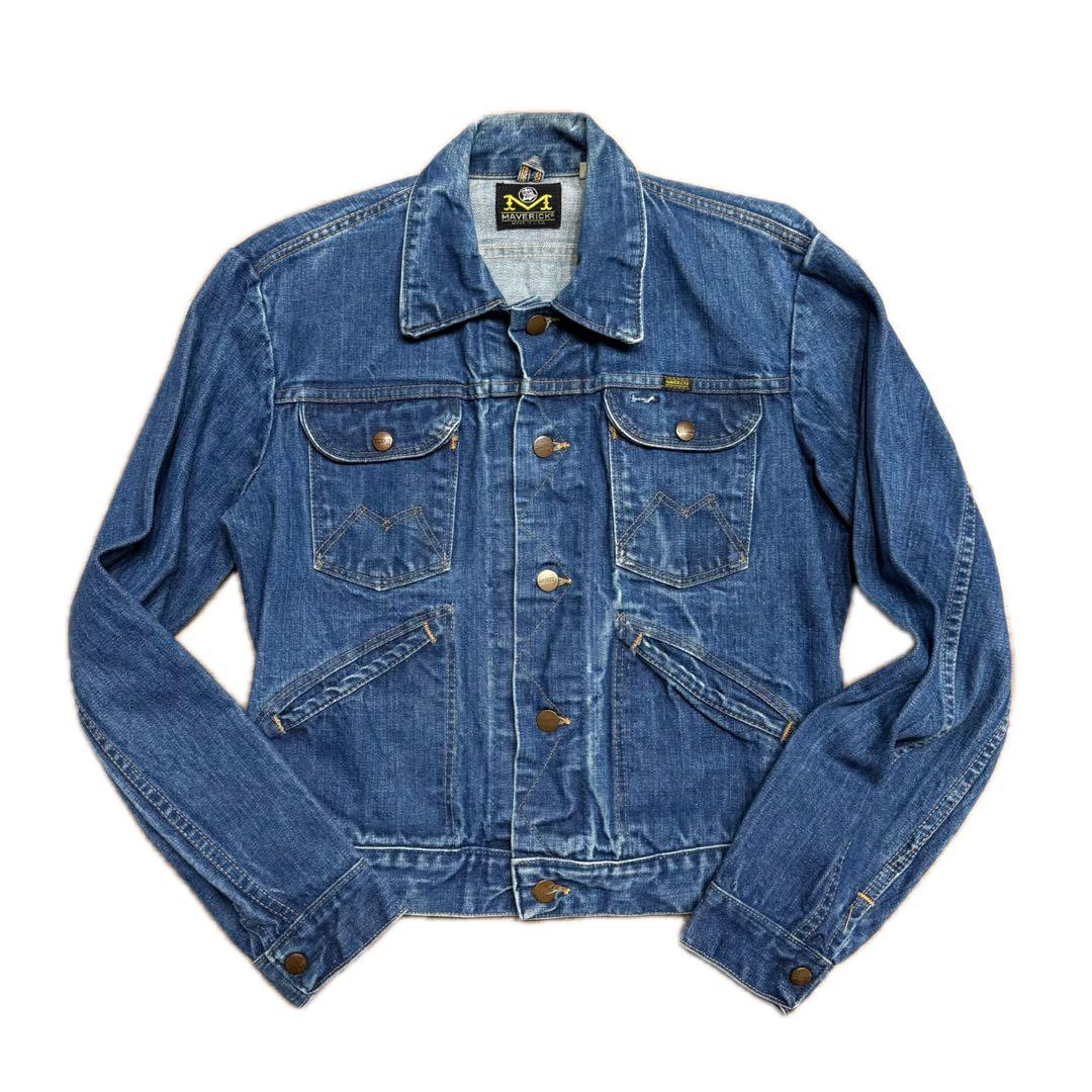 70s MAVERICK デニムジャケット　vintage ハチノス　アメリカ製