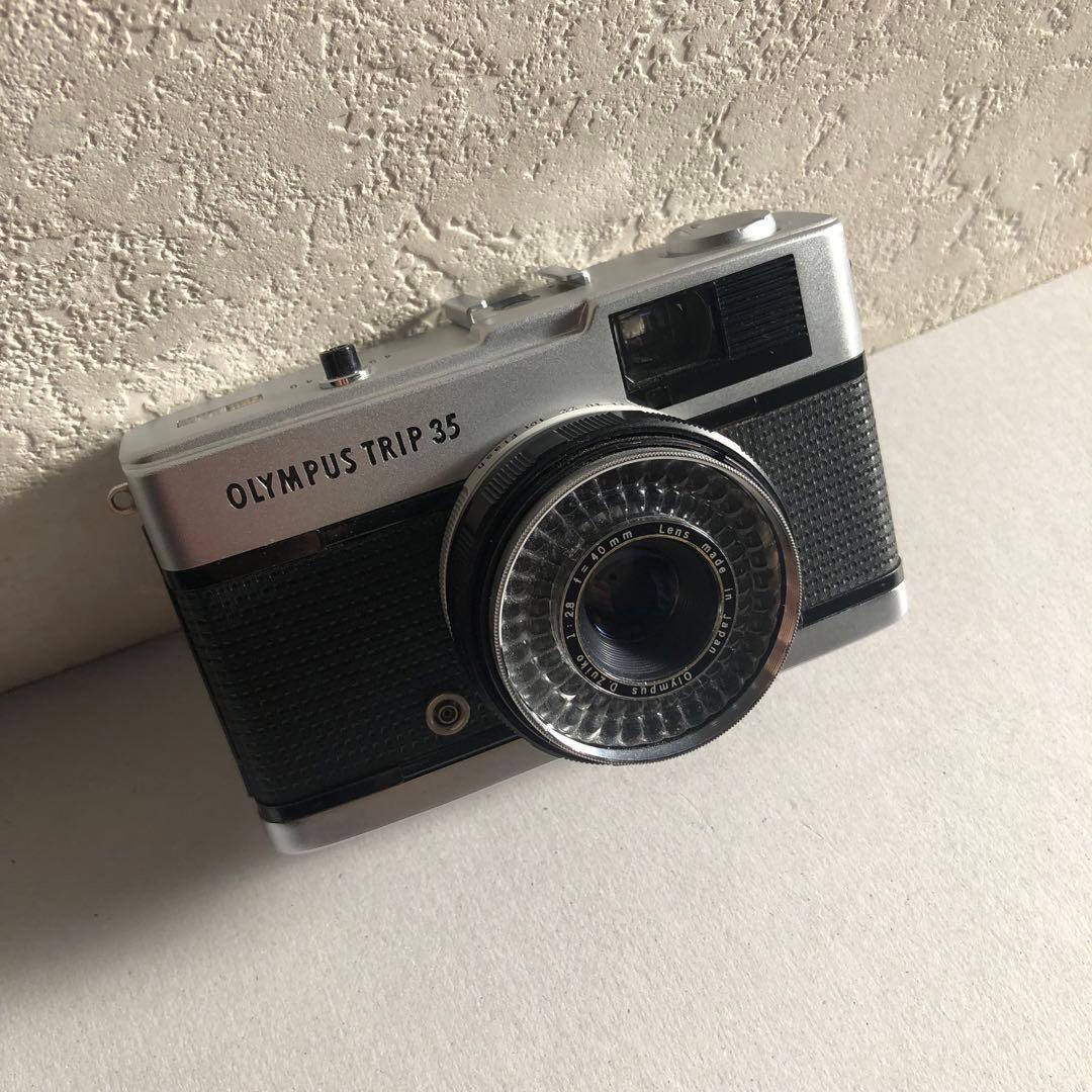 【希少品】Olympus Trip 35 オリンパス Zuiko フィルムカメラ