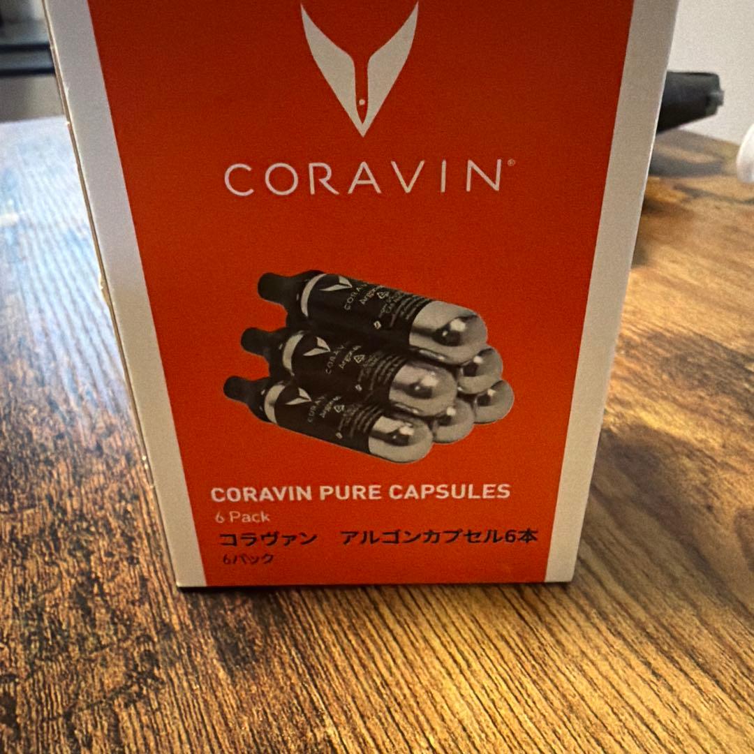 Coravin model Three/コラヴァン/ガス6本/おまけ付き