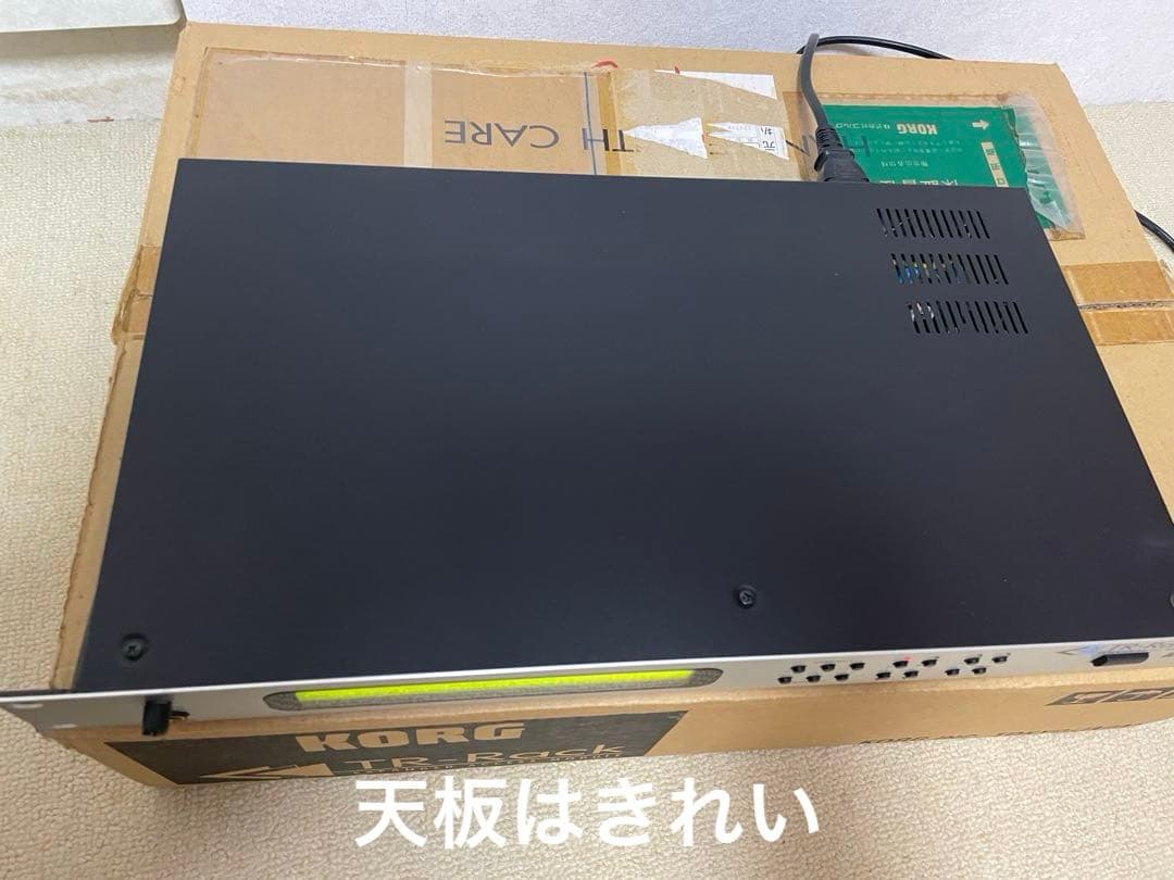 【希少・DI-TRI増設】KORG TR-RACK 完備品 バックライト良好