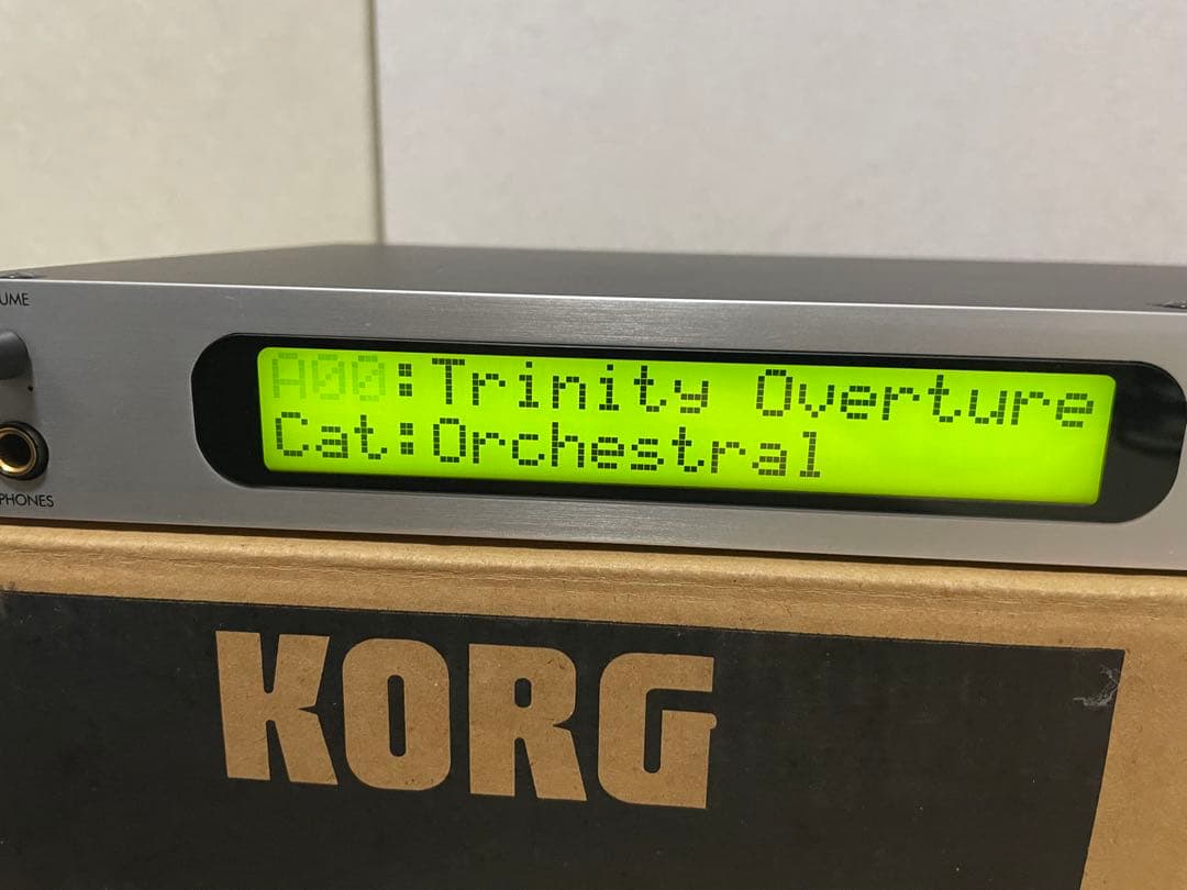 【希少・DI-TRI増設】KORG TR-RACK 完備品 バックライト良好