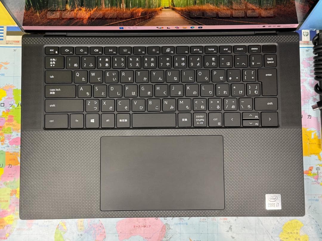 極美品 2TB デル XPS 15 9500 タッチ UHD+ GTX1650