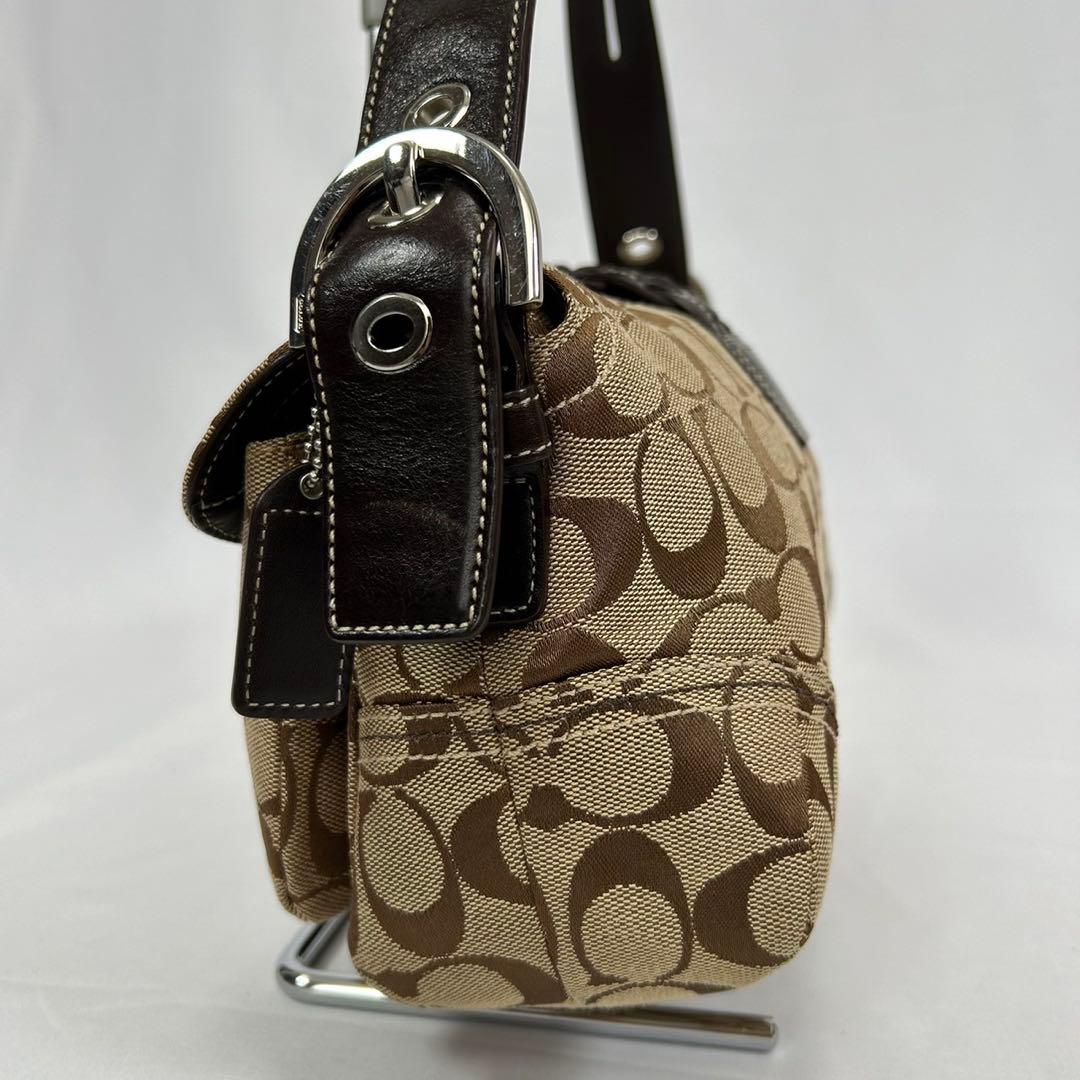 【極美品/保存袋付】コーチ ソーホー ワンハンドバッグ ワンショルダーバッグ