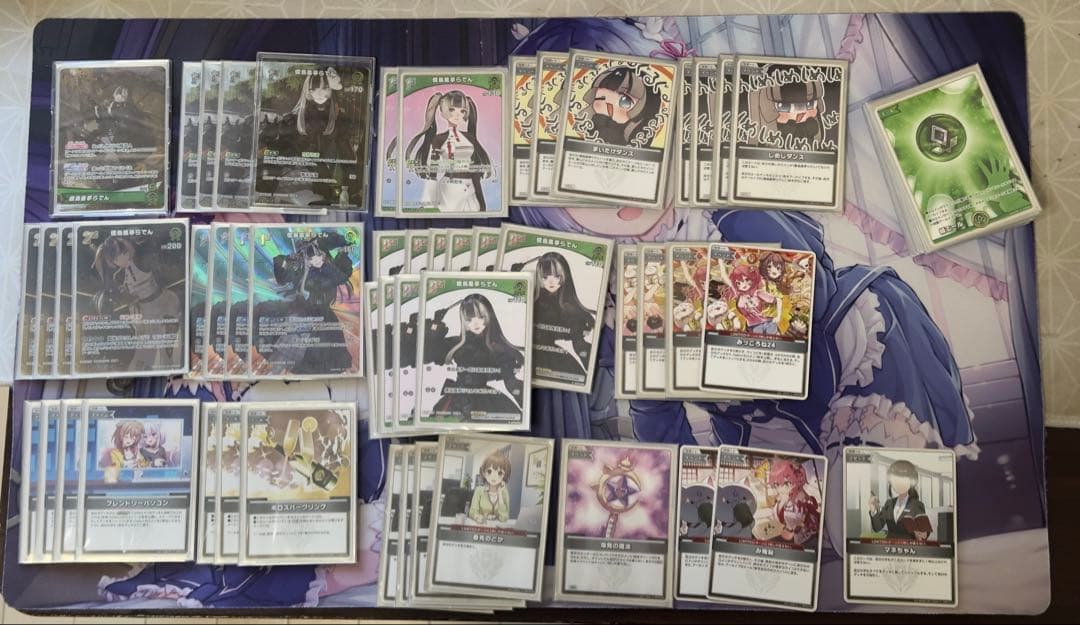 儒烏風亭らでん単　SR ホロカ　デッキ　エール付き　プレイ用