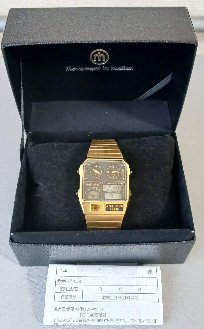 新品 シチズン アナデジテンプ チックタック 別注 デジタル 腕時計 限定