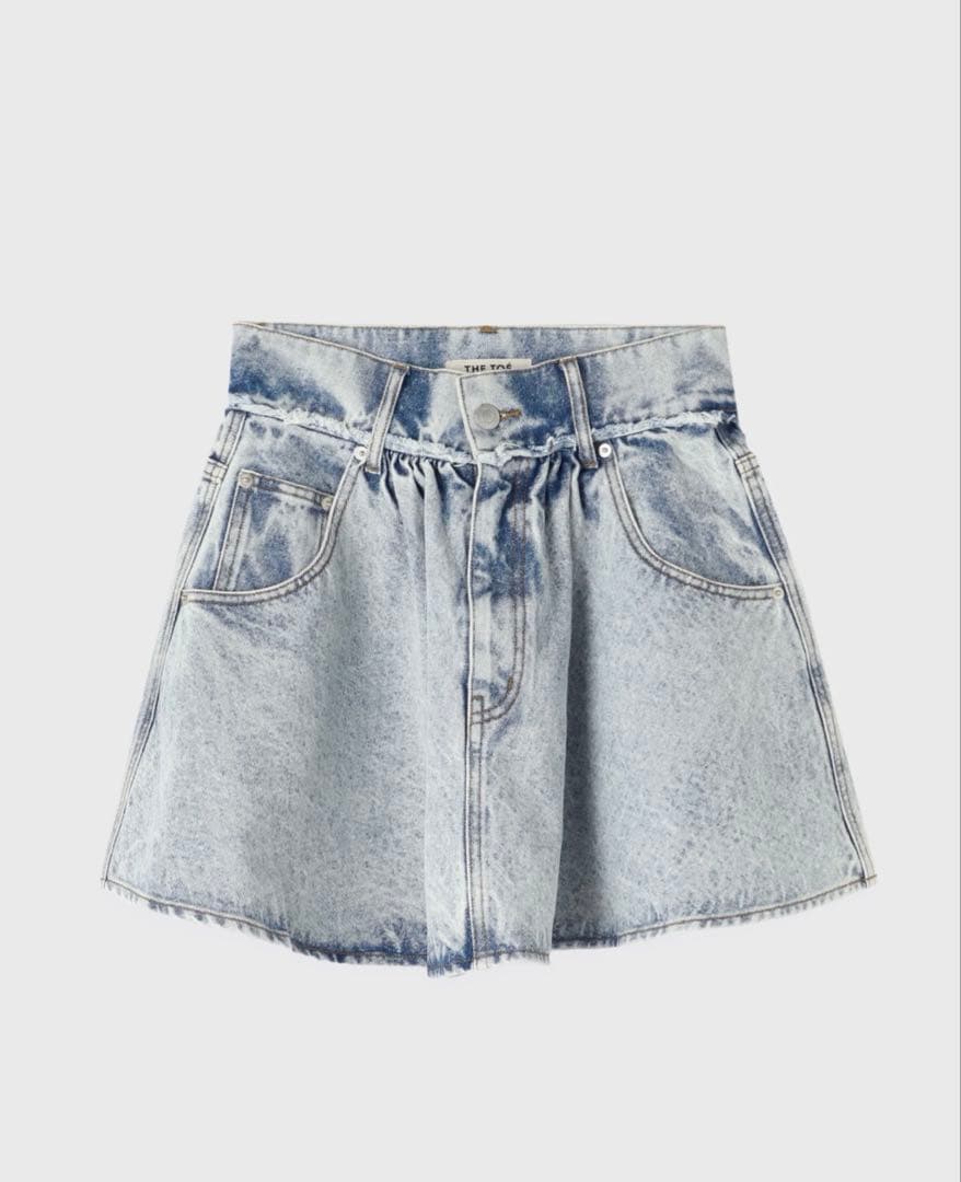 thetoe デニムスカート