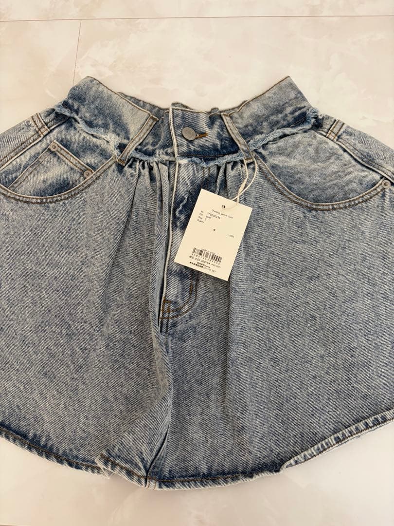 thetoe デニムスカート