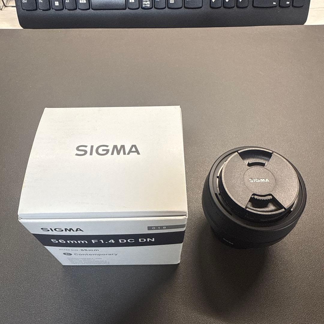 SIGMA 56mm F1.4 DC DN レンズ Xマウント FUJIFILM