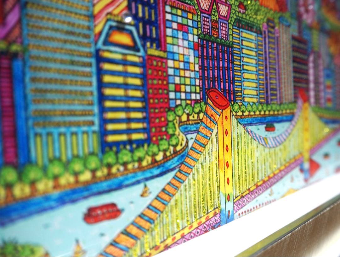 真作■ヨハン・ペラトーネル 版画 TOKYOⅢ■絵画 ジェームスリジィ