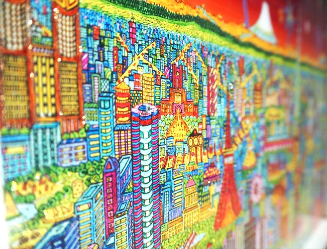 真作■ヨハン・ペラトーネル 版画 TOKYOⅢ■絵画 ジェームスリジィ