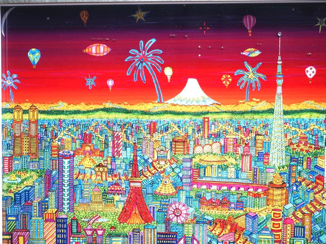 真作■ヨハン・ペラトーネル 版画 TOKYOⅢ■絵画 ジェームスリジィ