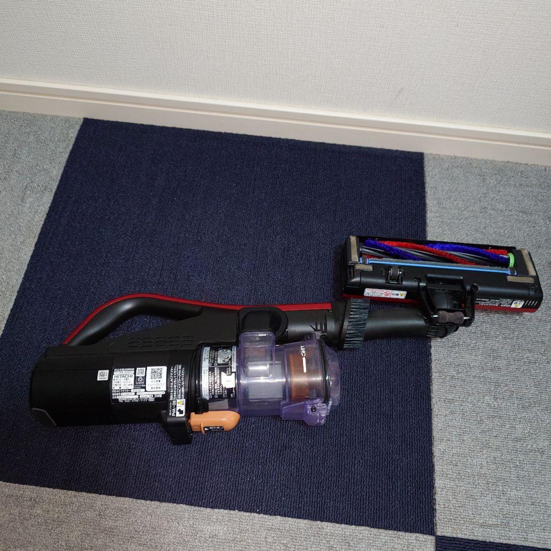 日立　ラクかるパワーブーストサイクロン掃除機　PV-BHL4000J 　レッド