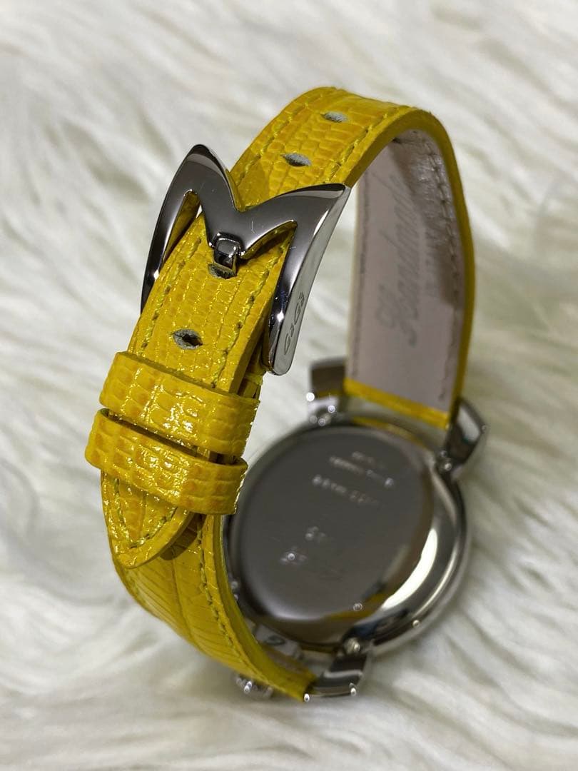 GaGa MILANO 6025.06 イエローストーン付きモデル