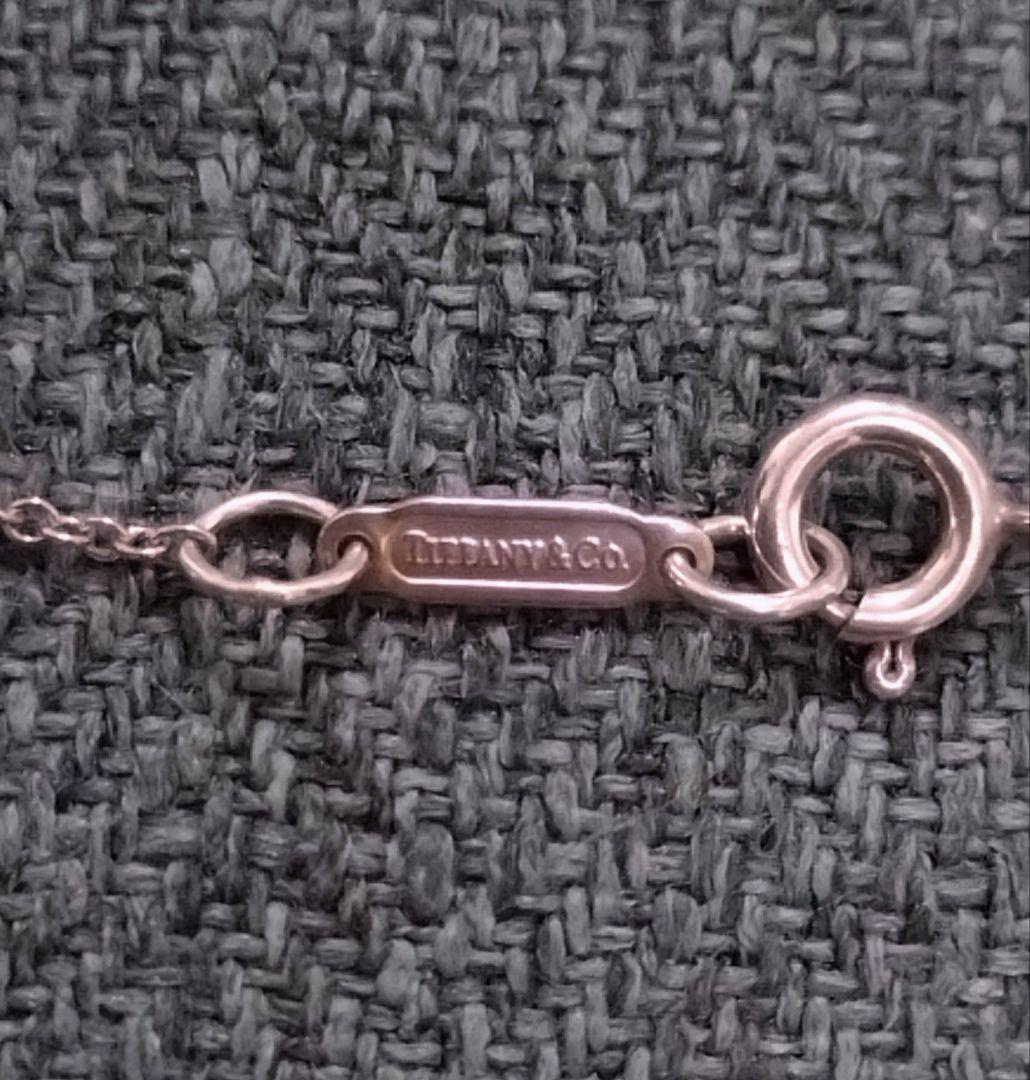 TIFFANY　シルバー925 シグネチャークロスネックレス